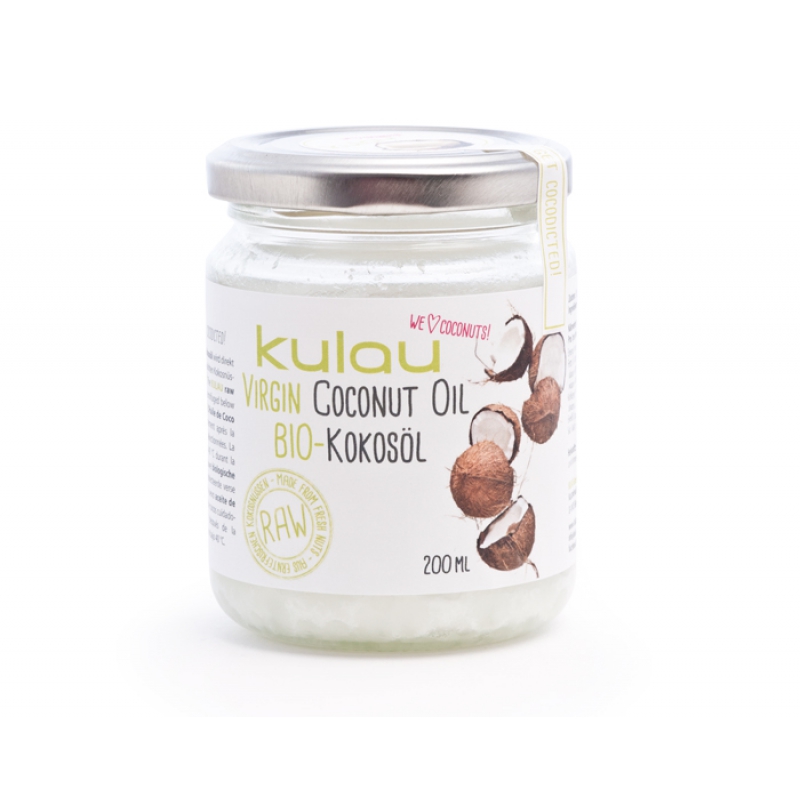 KULAU Organic Coconut Oil 200 ml