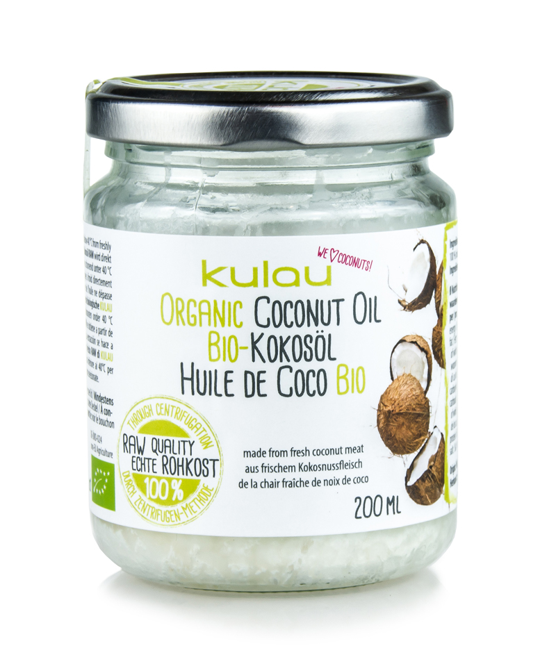 Produktfoto vom KULAU Bio-Kokosöl 200 ml.